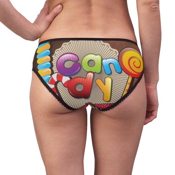 Candy Panties, Candy Underwear, Briefs, Cotton Briefs, Funny Underwear,  Panties for Women 