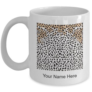 Personalisierte Haut-Gepard-Tasse, Haut-Gepard-Kaffeetasse, Haut-Gepard-Geschenkidee, benutzerdefinierte Haut-Gepard-Tasse, benutzerdefinierte Haut-Gepard-Becher