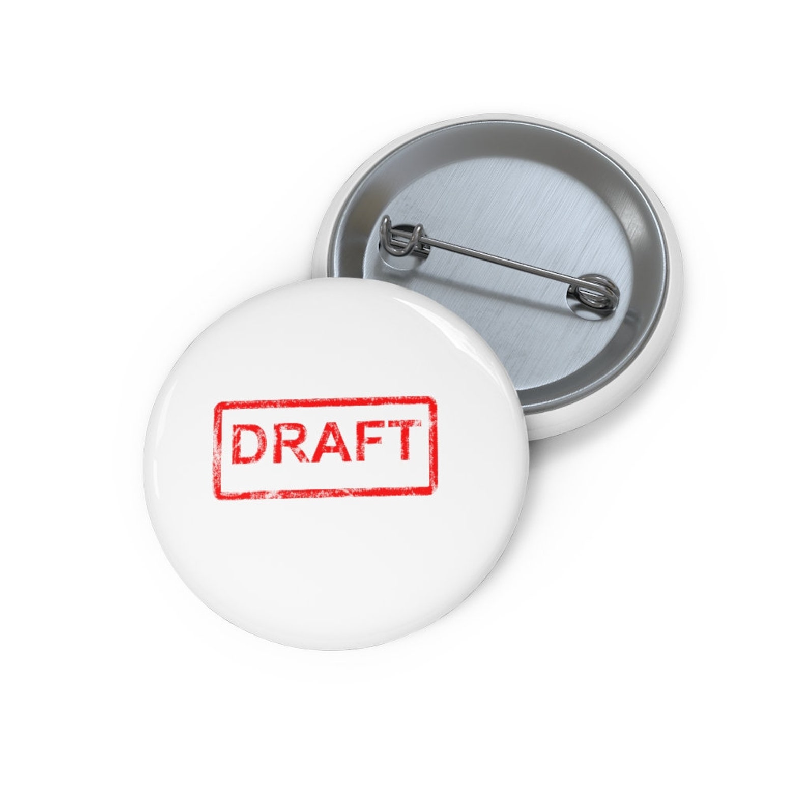 Draft Pin Draft Button Button Set Lapel Pin Hat Pin Etsy