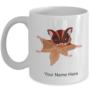 Personalized Flying-squirrel Mug, Flying-squirrel Coffee Cup, Flying-squirrel Gift Idea