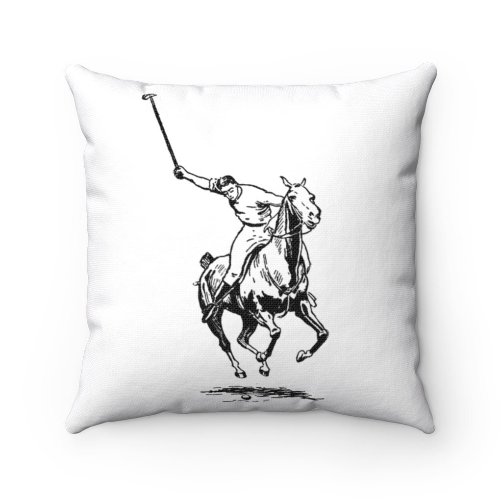 Polo Pillow Polo Throw Pillow Custom Throw Pillow Etsy
