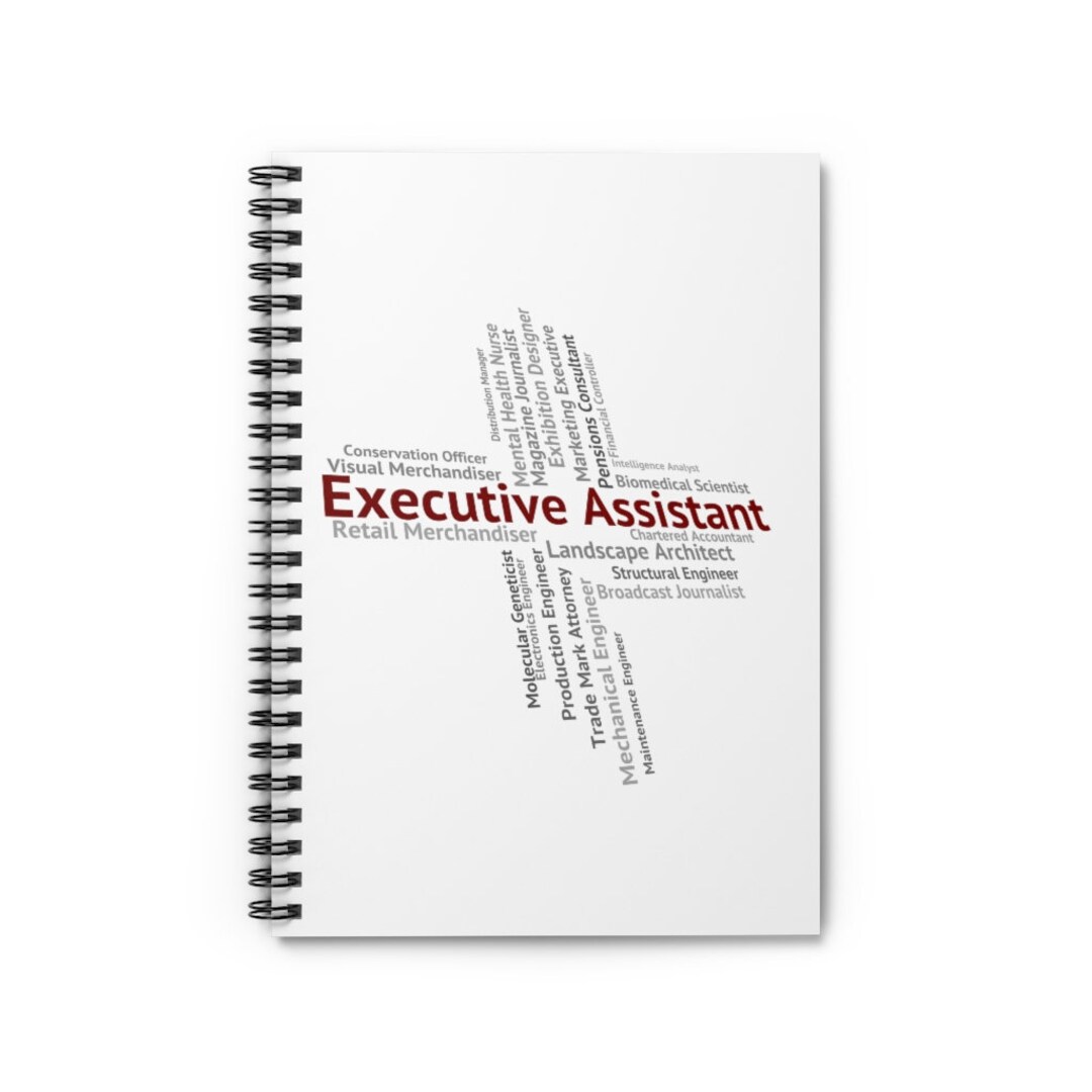 Executive Assistant Notebook Executive Assistant Journal Ruled Line ...
