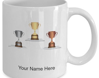 Personalized Trophies Mug, Trophies Coffee Cup, Trophies Gift Idea