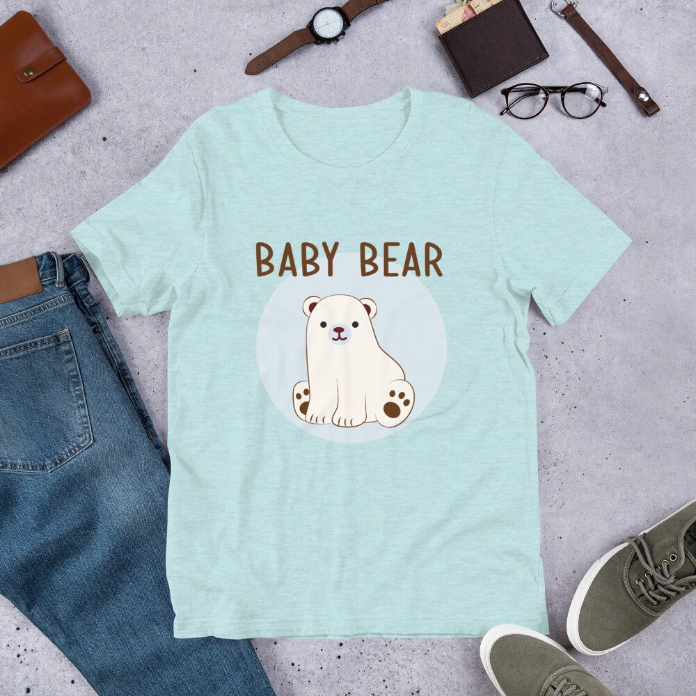 Baby Bear Shirt Baby Bear Tee Funny Tee Baby Bear Etsy