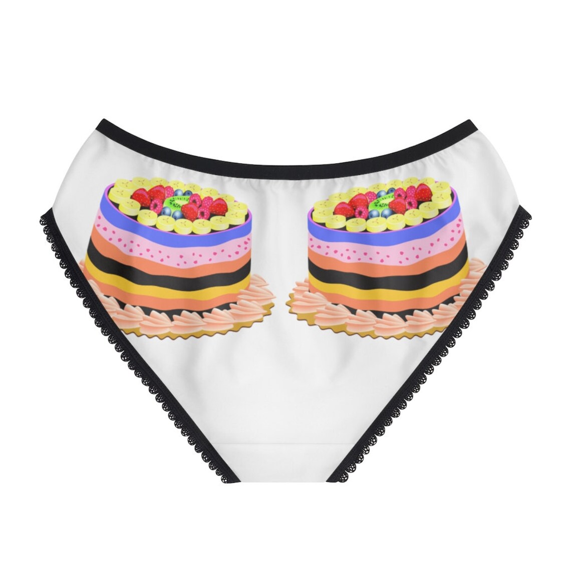 Cake Panties Cake Underwear Briefs Cotton Briefs Funny Etsy