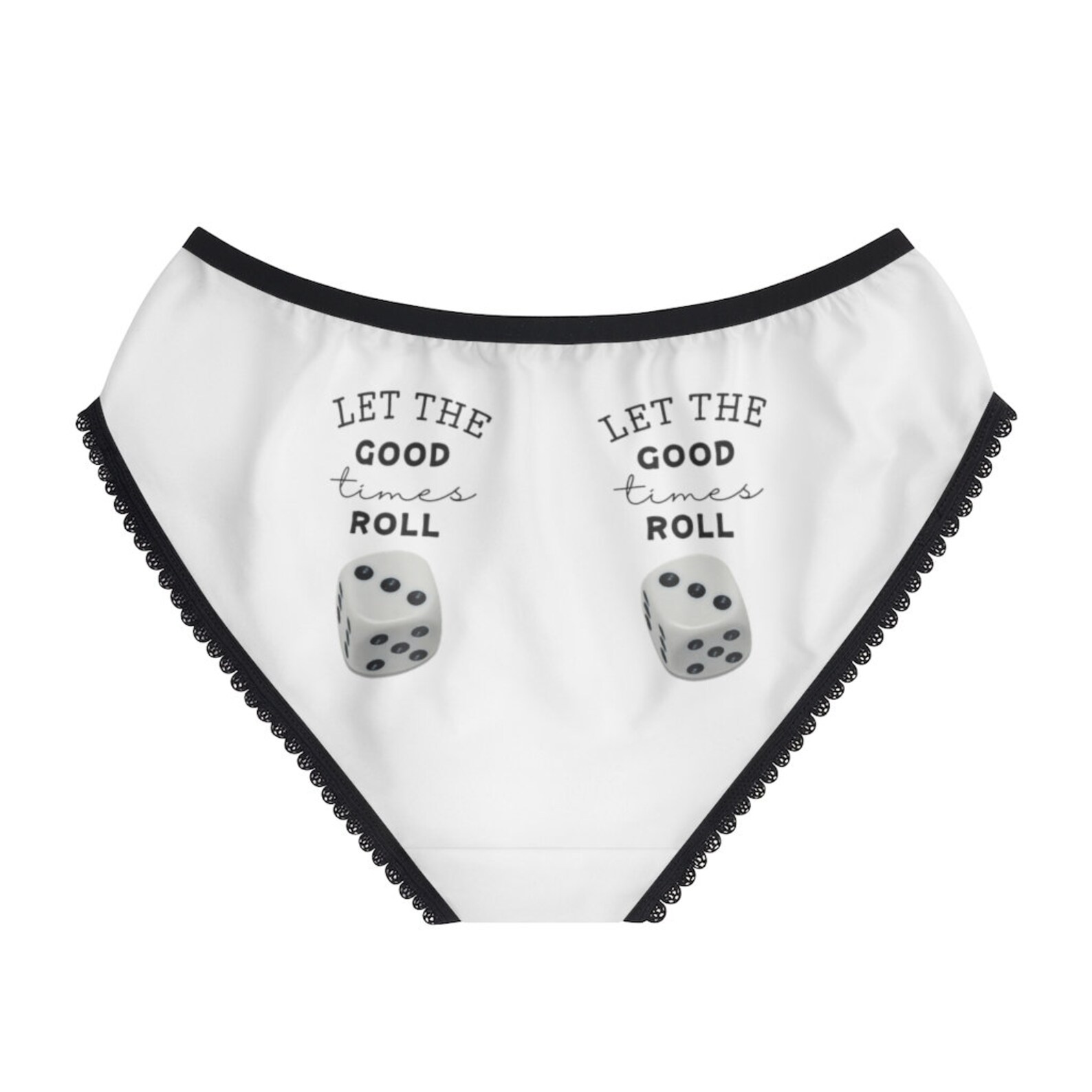Dice Panties Dice Underwear Briefs Cotton Briefs Funny Etsy