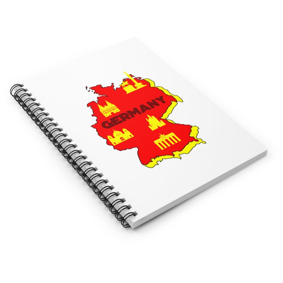 Germany Notebook Germany Journal Ruled Line Pages Gift Etsy