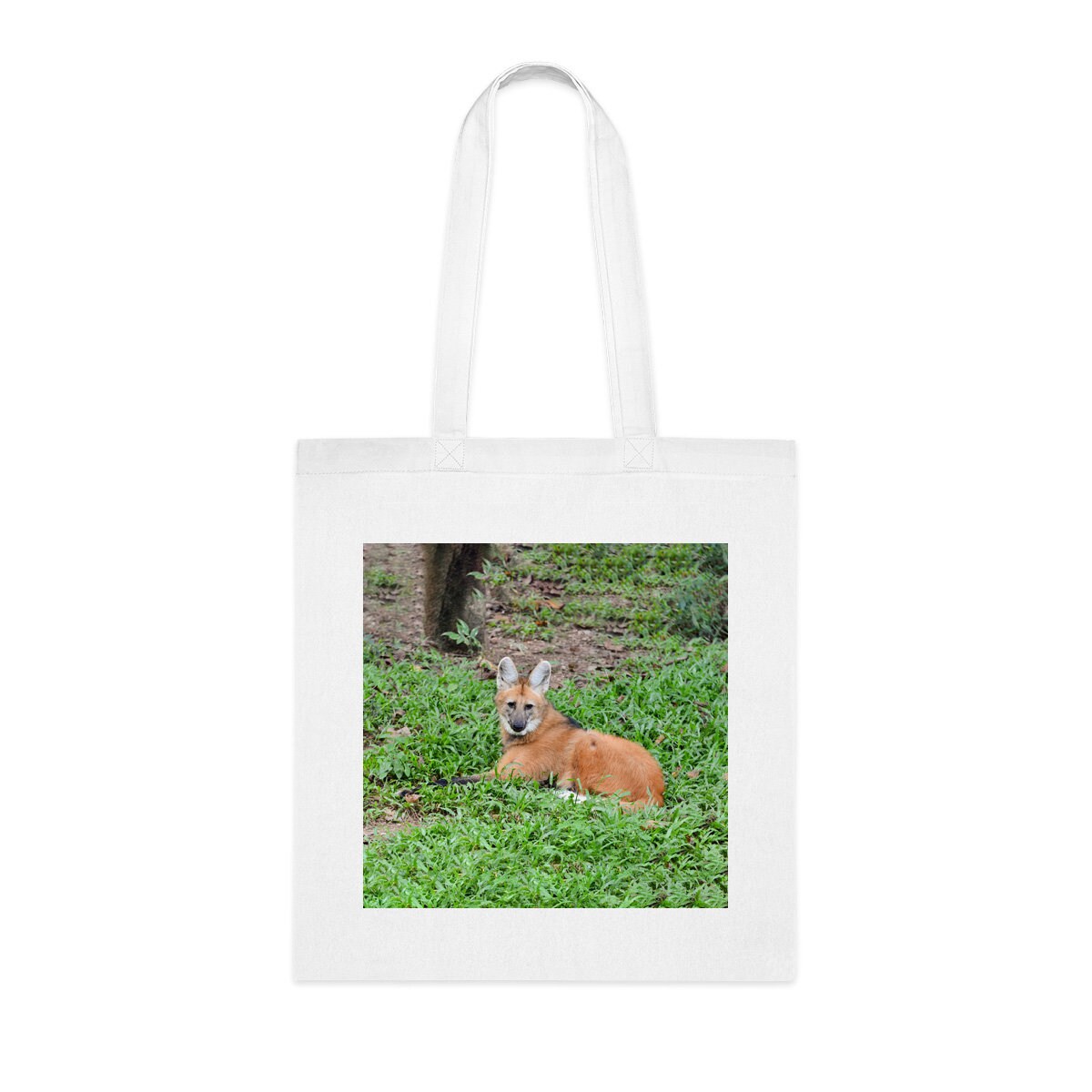 Maned Wolf Tote Bag Maned Wolf Tote Gift Maned Wolf Shoulder Etsy