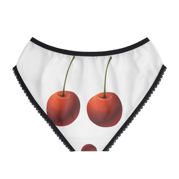 Cherry Panties, Cherry Underwear, Briefs, Cotton Briefs, Funny Underwear,  Panties for Women -  Canada