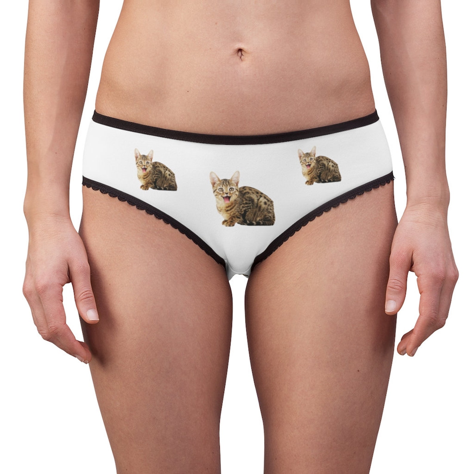 Cat Panties Cat Underwear Briefs Cotton Briefs Funny Etsy
