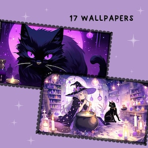 Witchy Aesthetic Desktop Wallpapers!