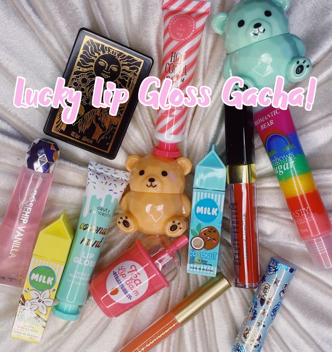 Lucky Lip Gloss Gacha Etsy