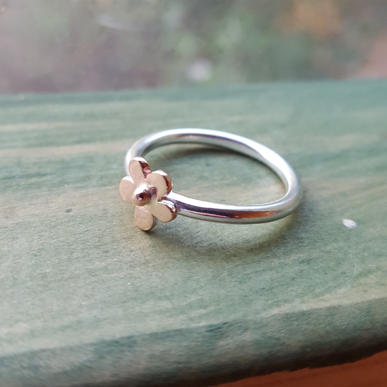 Flower Ring,925 Sterling Silver Ring,Silver Flower Ring,Knuckle Ring,Minimalist Ring,Rings For Women,Dainty Rings,Couple Rings,Gift Rings