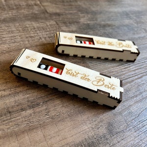 Duplo Box curved with various sayings / Digital download / Laser file / Gift idea made of wood | Lasercut /