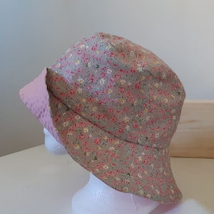 Summer Bucket Hat Women Bucket Hat Bucket Hat For Women Cotton Bucket Hat Bucket Hat  Two-Sides Hat Reversible Hat Summer Hat
