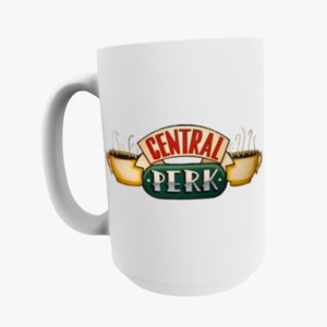 FRIENDS- Central Perk Coffee Mug-  Thermal Insulated