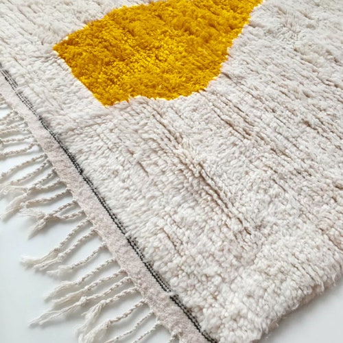 New Custom Moroccan rug , Green Handmade Moroccan Rug , Beni ourain carpet , Genuine Wool shops rug , Berber carpet , Custom wool rugs