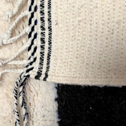 New Custom Moroccan rug , Purple Handmade Moroccan Rug , Beni ourain carpet , Genuine Wool rug , Berber carpet , shops Custom wool rugs