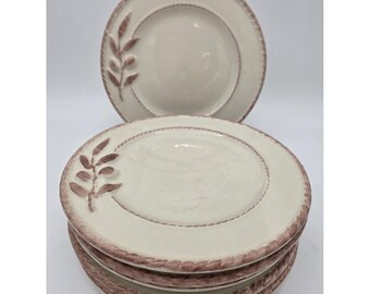 Ironstone Italy Plates Set Of 6