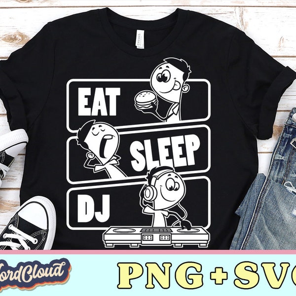 Dj Music Headphones Svg Files Download, House Music Shirt, Kids Shirt Gift For Dj Png, | PNG files for tshirts | Digital download