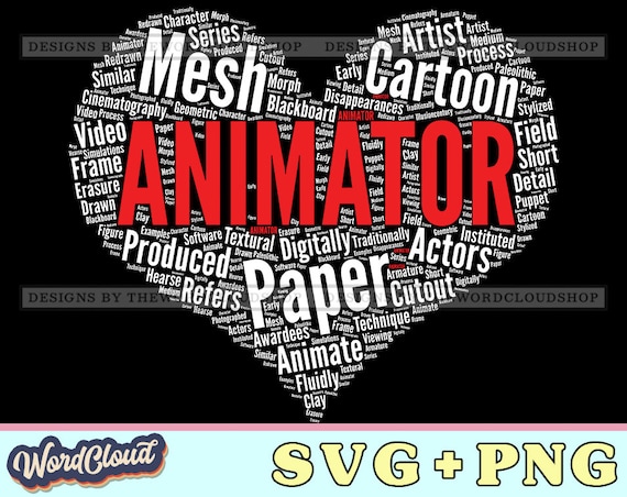 Buy Word Cloud Heart Animator Gift Animated Cartoon Animation Online in India - Etsy Buy Word Cloud Heart Animator Gift Animated Cartoon Animation Online in India - Etsy