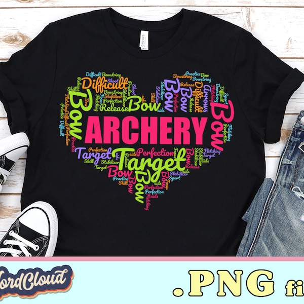 Archery Girl | PNG files for sublimation | Sublimation designs downloads | PNG files for tshirts | Digital download