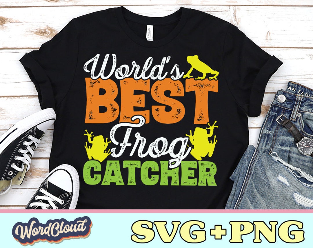 World's Best Frog Catcher, Frog Hunter, Frog Svg Files, Frog Tshirts Svg,  Digital Downloads, Gift Idea -  Canada