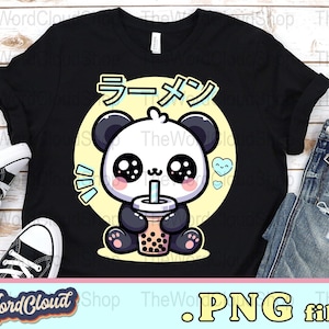 Camiseta Panda Bubble Tea, Regalo Panda Lover, Camiseta Panda, Camisa de Año Nuevo Chino, Camisa Panda Divertida, Camisas Lindas Panda, Apreciación Panda