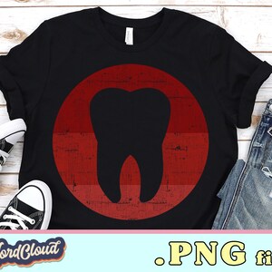 Sublimación de dentistas Camiseta de dentista ? Archivos PNG para la sublimación ? Descargas de diseños de sublimación ? Archivos PNG para camisetas ? Descarga digital