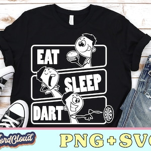 Dart Shirts Svg, Play Darts Gift For Kid, Darts Player Dart Game Png | PNG files for tshirts | Digital download