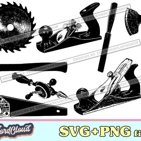 Carpenter Woodworking Tools SVG | SVG files for sublimation | Sublimation designs downloads | PNG files for tshirts | Digital download