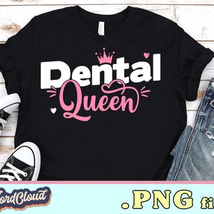 Sublimación dentista / Camisa dentista / Archivos PNG para la sublimación / Descargas de diseños de sublimación / Archivos PNG para camisetas / Descarga digital