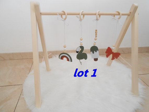 Arche D Eveil En Bois Baby Gym Portique D Eveil Et Ou Etsy France