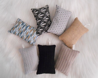 Eponge vaisselle lavable ,réutilisable ,zéro déchet ,en tissu coton imprimé, toile de jute et tissu éponge nid d'abeille