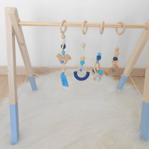 Wooden learning arch/baby gym/learning gantry image 5