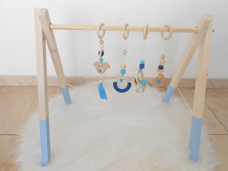 Wooden learning arch/baby gym/learning gantry image 5