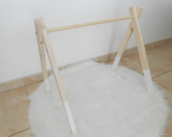 Arche d'éveil en bois/baby gym/portique d'éveil