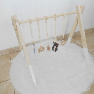 Wooden learning arch/baby gym/learning gantry image 3
