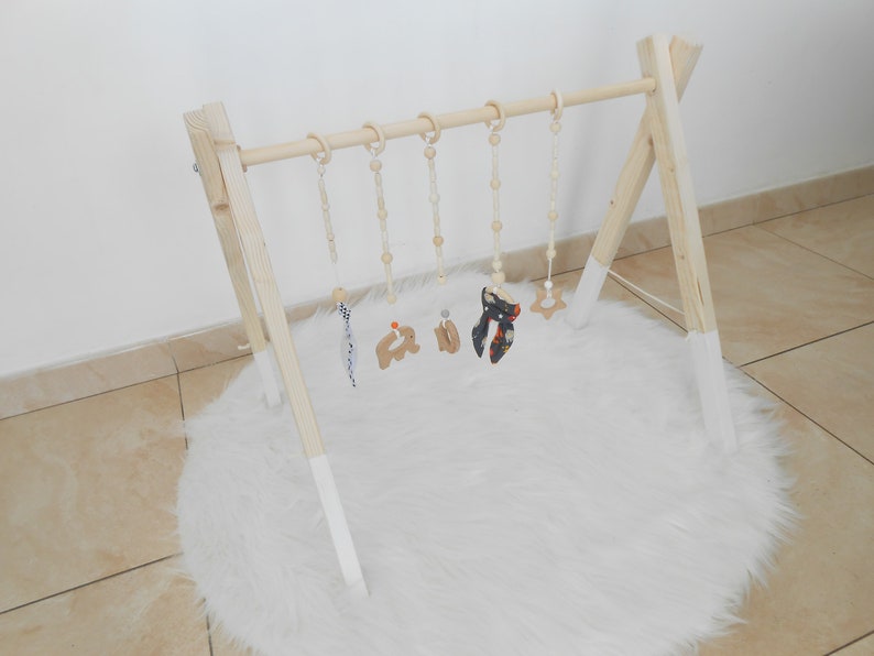 Wooden learning arch/baby gym/learning gantry image 3