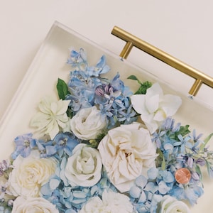 Wedding Bouquet Preservation | Custom Resin Flower Keepsake
