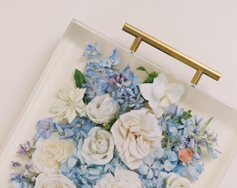 Wedding Bouquet Preservation | Custom Resin Flower Keepsake