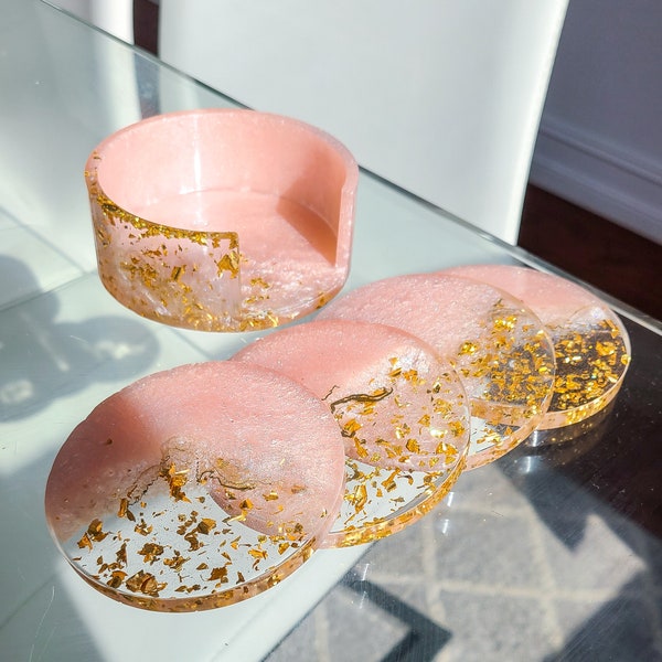 Resin Coasters Set Etsy