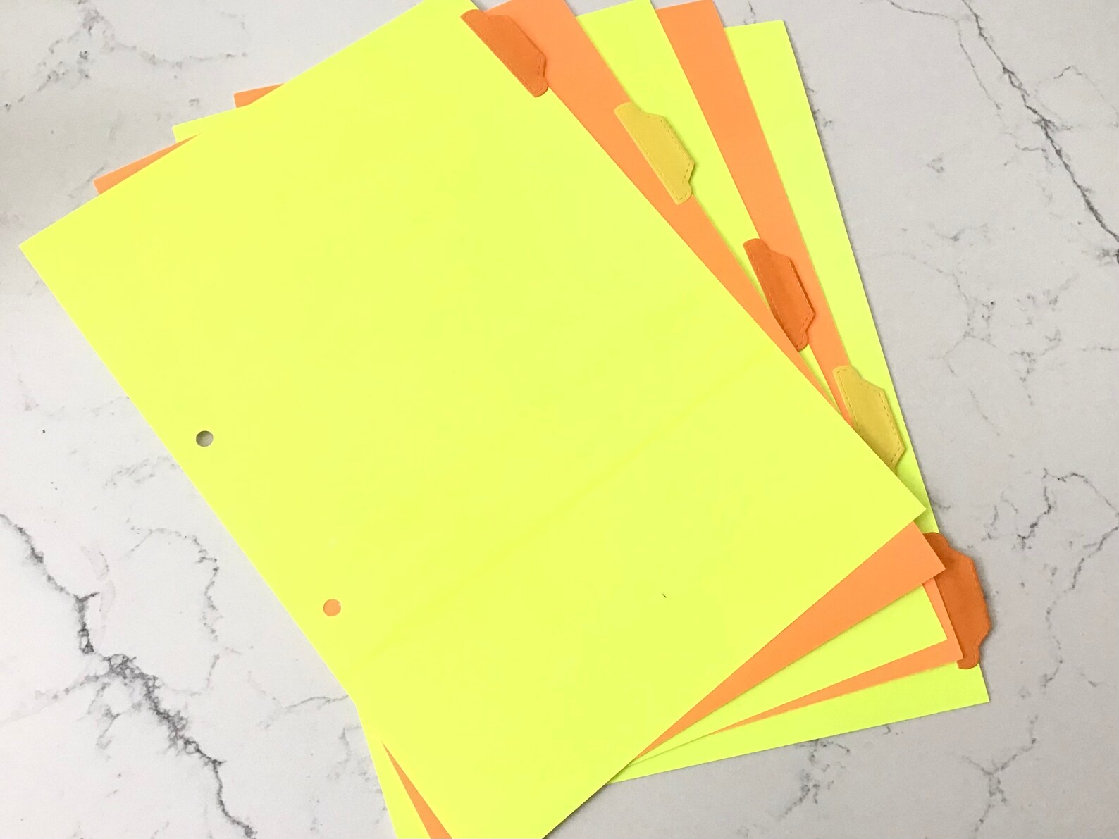 A4 Dividers A4 Divider Set Lever Arch Dividers Set of Etsy UK