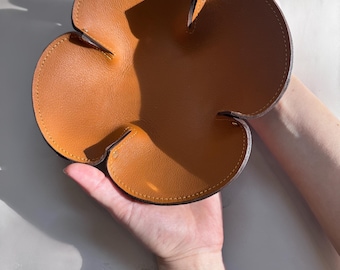 Custom Mini Leather Catch Tray Personalized