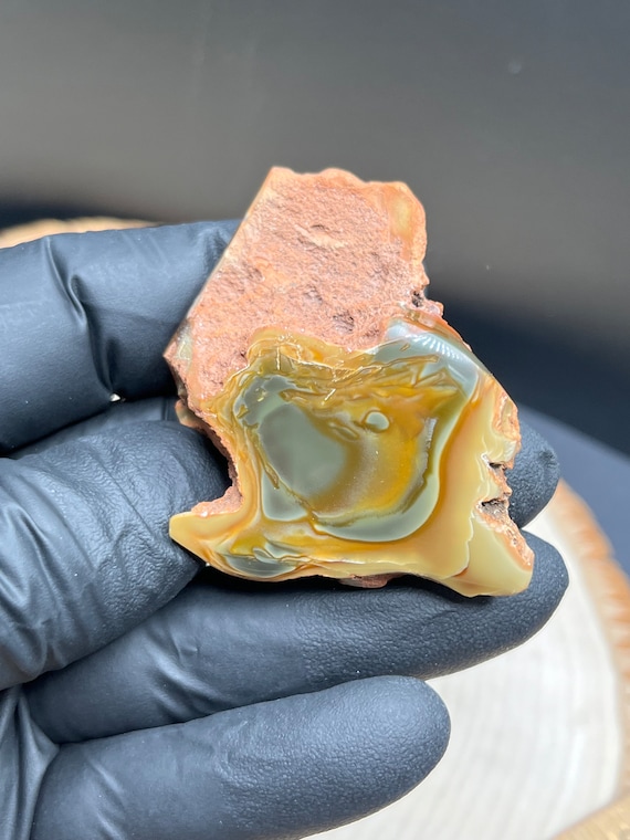 Rare Hart Mountain Jasper Polished Specimen From Old Collection