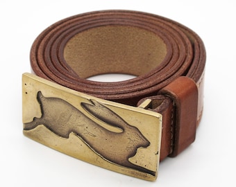 Hare belt, heavy buckle (Casting 3, No.8 of 20)