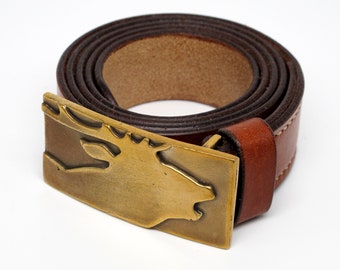 Stag belt, light buckle (Casting 4, No.4 of 28)