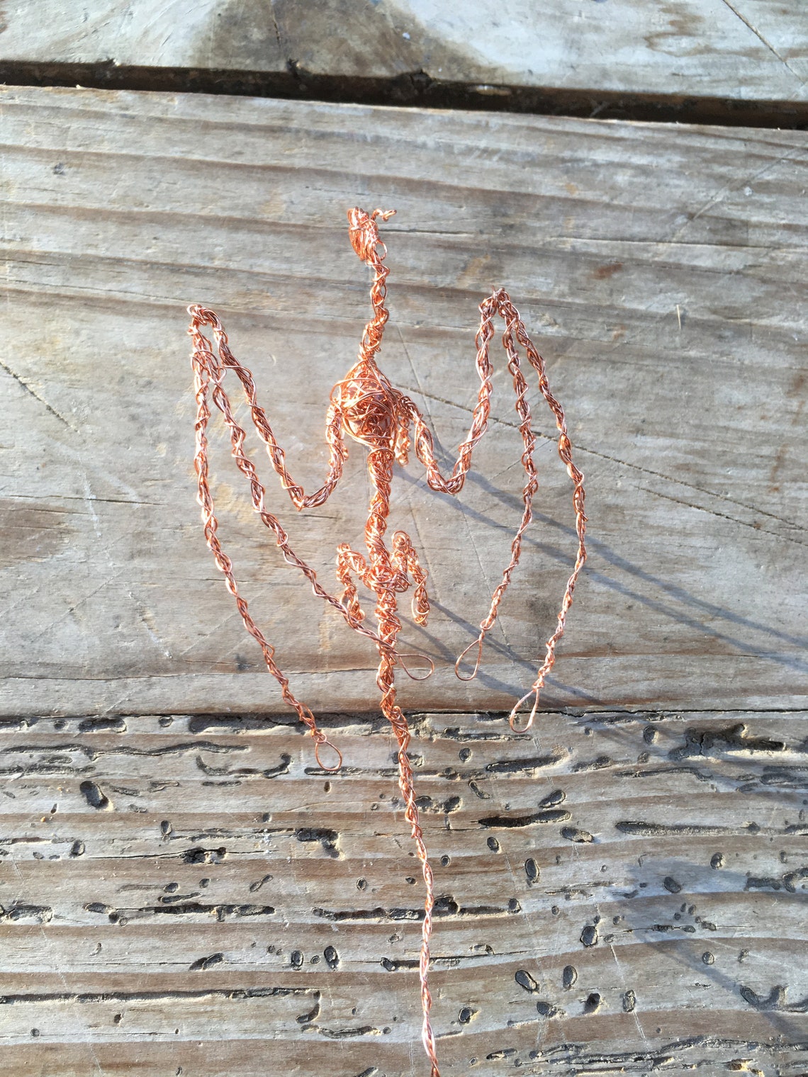Cute Copper Wire Dragon Etsy