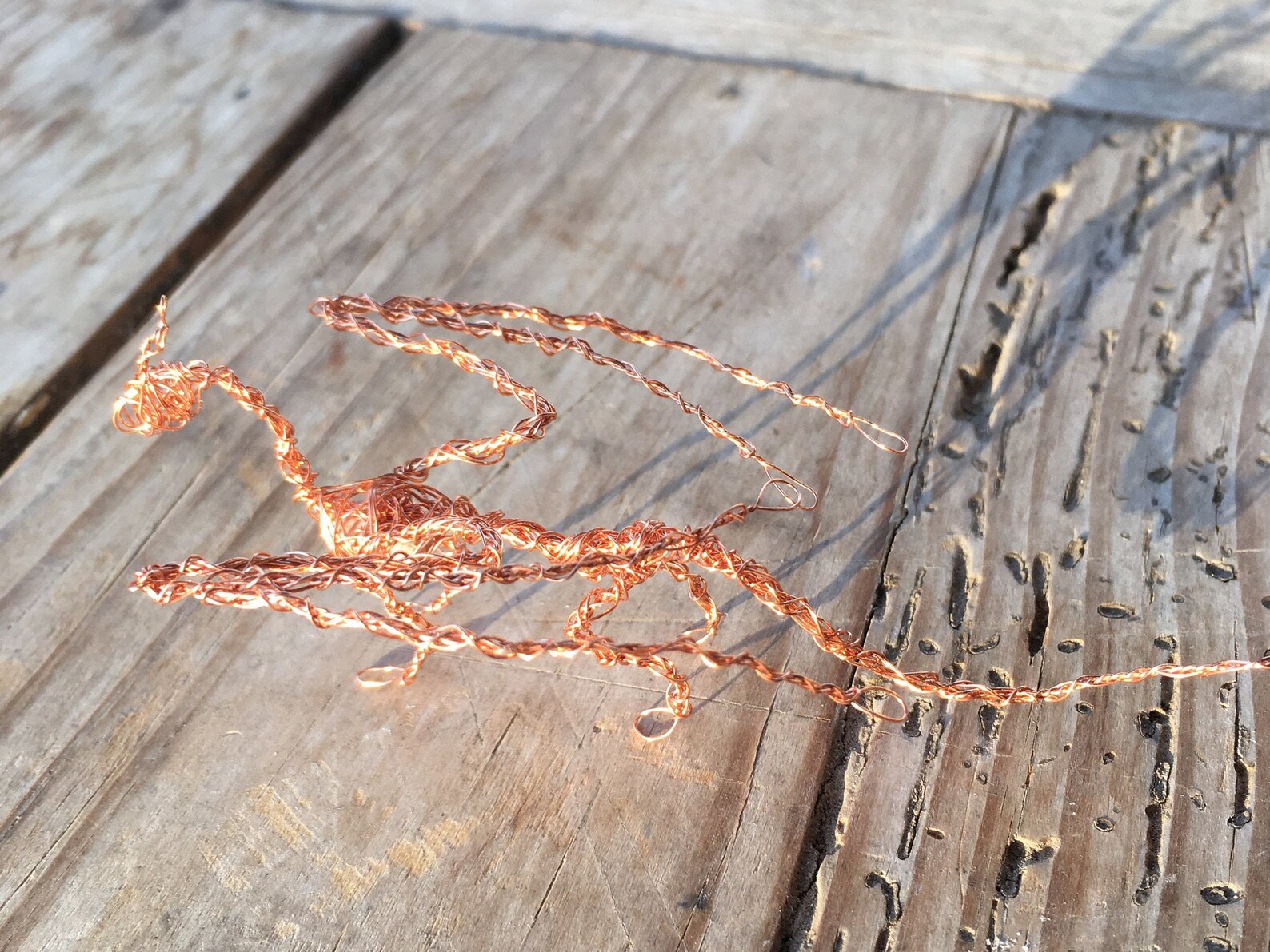 Cute Copper Wire Dragon Etsy