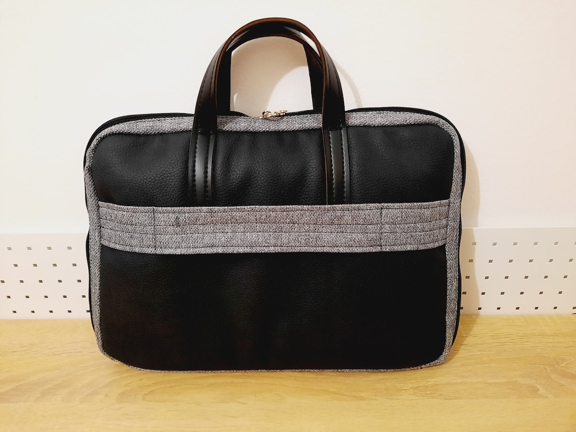 Patron Malette Blo couture homme chic tuto Drika Mendes DIY image 2